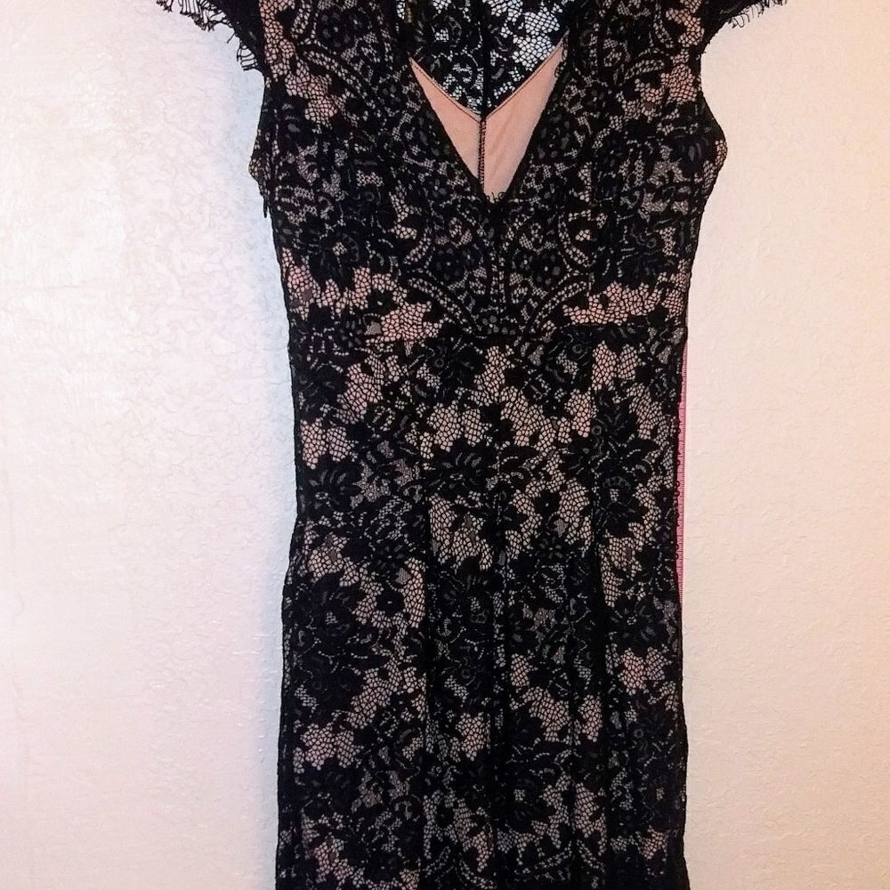 Black Sexy Lace Dress XS